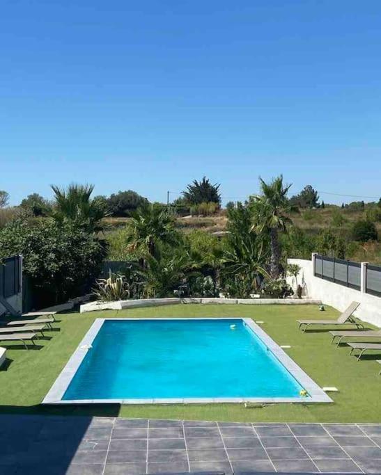 Proche Plage ,Lumineux, Confort Et Bien Situe Villa Mèze Exterior foto